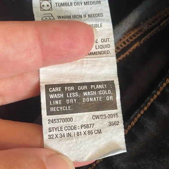 LEVI Strauss & Co. Redloop 513 Men’s Jeans Size 32 X 34 - Picture 10 of 13